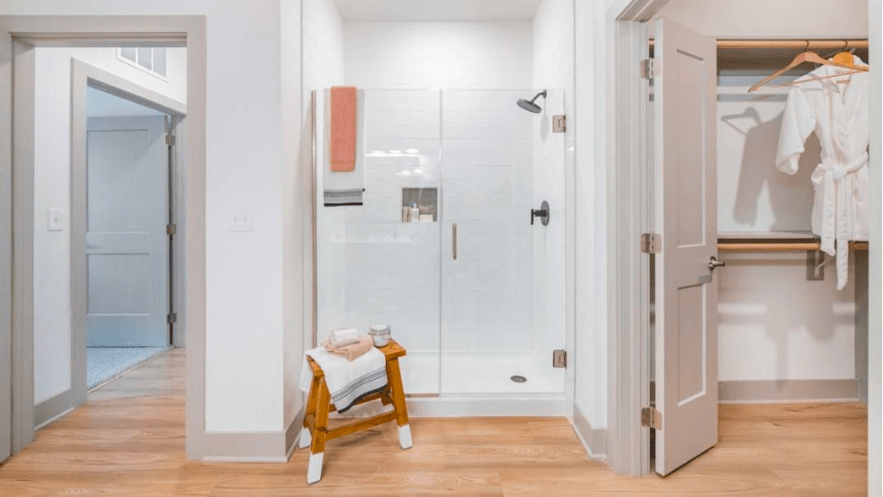 Walk-in shower